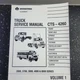 International Truck Service Manual CTS-4260 OEM Manual Vol 1