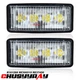 2x Upper Cab Light For  Deere 8010T Series: 8110T, 8210T, 8310T, 8410T