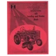 Operator Manual Reprint For International McCormick Tractor | A, Super A