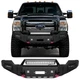 VIJAY For 2011-2016 Ford F250-F550 Super Duty Front Bumper W/Winch Plate &Lights