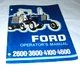 Ford 2600 3600 4100 4600 Tractor 1975-1981 Owner Operator's Manual SE 3501 11/75