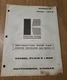 KRAUSE Chisel Plow 4-Bar #1070-1073 Instruction Book/Parts Catalog #1J-2158-X19