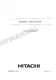 HITACHI EX120-5Z Excavator Parts Catalog Manual SN 50001-