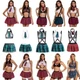 Sexy Women Schoolgirl Lingerie Valentines Roleplay Lingerie Set Student Costumes