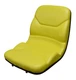 John Deere Lawn Mower Seat w/ Steel Pan Yellow LX255 LX266 LX277 LX279 LX280