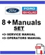 3230 Ford SET Tractor Service Manual Repair Operators Owners New Holland PDF USB