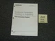 CAT Caterpillar 3500 3508 Locomotive Engines Testing Service Repair Manual 2WK1-