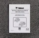 Bobcat 3400 Utility Vehicle Owner Operator User Guide Manual S/N B3FL11001 & Up