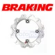 Braking Rear W-FIX Brake Rotor for 2009-2013 Honda TRX400X - Brake Brake le