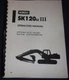KOBELCO SK120LC-III EXCAVATOR OPERATORS OPERATION & MAINTENANCE MANUAL