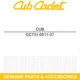 CUB CADET 731-0511-37 Trim Strip 37" GT 3204 3200 3100