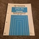 Toyota Previa TCR1# TCR2# 32TZ-FE Repair Manual For Emission Control JAN 1996