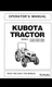 Kubota L3130 L3430 L3830 L4330 L4630 L5030 Owners Operators Manual Paper
