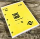 Galion T500C T600C T500M Motor Grader Parts Manual Catalog Assembly Schematics