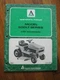 Allis Chalmers 608LT 611LT Lawn Tractor operators manual Mower Deck Snow Thrower