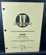 USED I&T SHOP SERVICE REPAIR MANUAL TRACTOR FORD FO-40 1100 1200 1300 1500 1700