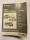 International Truck Service Manual 1000-4000, 7000, 8000 Series. Volume 1.