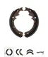 Benmix Set of 2 Brake Shoe Kit 580059824 Compatible with Yale ERC060GH ERC065GH