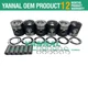 D2366 Piston Kit W Ring Set for Doosan Daewoo engine DH280 DH320 overhaul