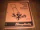 Simplicity Operators Manual Model 1322PS Walk Behind Lawnmower NO. 1690905