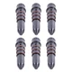 6PCS Fuel Injectors 3069767 3059424 For Cummins NTC N855 NT855 NH855 N106 Engine