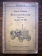 IH Farmall Mccormick International W30 Parts Manual