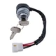 Starter Ignition Key Switch C7611-41211 for Kioti Tractor LK30 LK3054