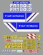 Fiat-Hitachi FR 160.2 adhesive decals, Complete first model kit