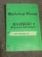 Hitachi EX2500-5 Electric Excavator Workshop Manual KM-186-E Vol W186-E-01