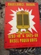 Minneapolis Moline D283-4A D425-6A Diesel Power Unit Operator's Manual FCCA25