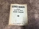Nissan SD22, SD33 Diesel Engine Service Manual