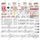 Fits SkyJack SJ8831RT Decal Kit Scissor Lift Replacement Stickers - 3M Vinyl!