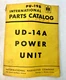 Vintage 1951 International Harvester Model UD-14A Power Unit Parts Catalog Vintage 1951 International Harvester Model UD-14A Power Unit Parts Catalog