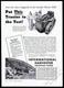 1936 International Harvester T20 TracTracTor crawler tractor photo print ad