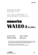 Komatsu WA180-3 (EU SPEC.) Wheel Loader Repair Shop Service Manual Workshop Book