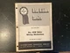No 55W Baler Wiring Mechanism Blue Ribbon Service Manual International Harvester