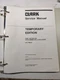 CLARK SERVICE REPAIR MANUAL FORK LIFT TRUCK OVERHAUL OH345D C500Y 180-350 CBTA