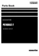 Komatsu PC160LC-7 Excavator Parts Catalog Manual SN B20001-UP