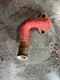 Cummins V-504 V-378 Connecting Elbow For Thermostat Housing 554444