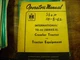 IH INTERNATIONAL TD25 TD-25 SERIES B CRAWLER DOZER  OPERATORS MANUAL 1 019 014R1