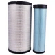 Air filter Kit 600-185-4110 600-185-4120 For Komatsu PC200-8 PC240-8 PC220-7