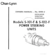 Char-Lynn Model S-101-F & S-102-F Power Steering Unit Owner's Manual No. O100-2