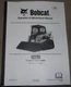 BOBCAT T450 SKID STEER LOADER OPERATION & MAINTENANCE BOOK MANUAL B1EM11001-UP