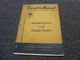 International Harvester IH T-340 Crawler Tractor Owner Operator Manual xz