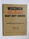 Wisconsin Air Cooled Heavy Duty Engines Instruction Book model S-7D parts MBA37