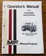Massey Ferguson MF 2805 2775 2745 Tractor Operator & Maintenance Manual 1979