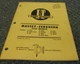 I&T Massey Ferguson TO35 F40 MH50 MHF202 MF202 Tractor Service Manual MF-14 xo