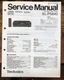 Technics SL-PS840 CD Player Service Manual *Original*