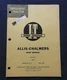 1964 ALLIS CHALMERS D-21 D21 SERIES DIESEL TRACTOR I&T SHOP MANUAL 