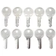 10X Ignition Keys 455 7010698 For JLG Lift CM1432 CM2046 120SXJ 25RTS 400RTS